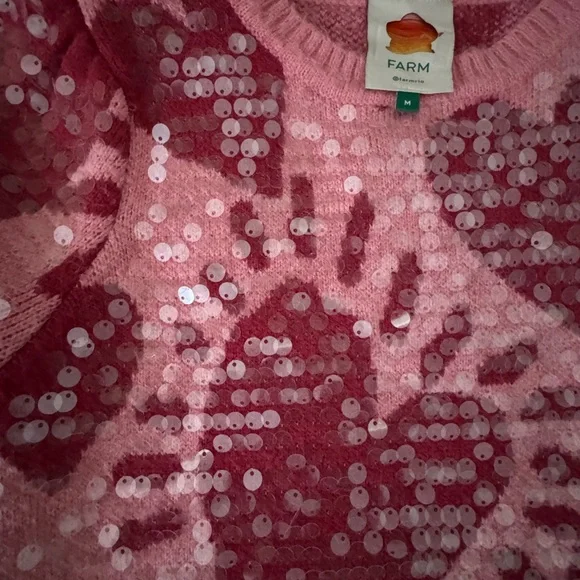 Farm Rio Sequins Knit Sweater - Picture 5 of 8